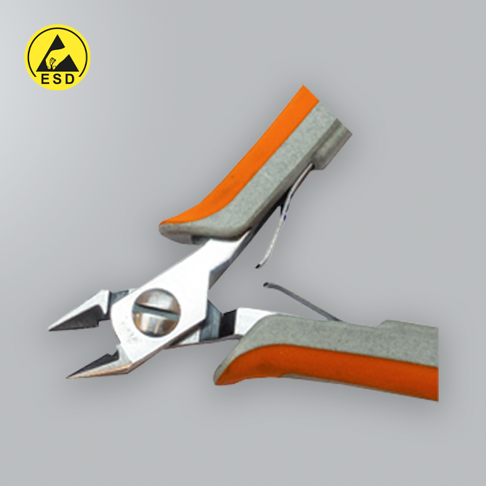 Medium Tapered Head ESD Semi Flush Cutter (G-HT-C6) Medium Tapered Head ESD Semi Flush Cutter (G-HT-C6)